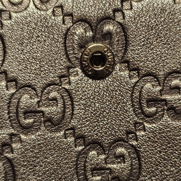 Host pick Gucci Guccissima Silver NWT vintage! - Picture 9 of 17